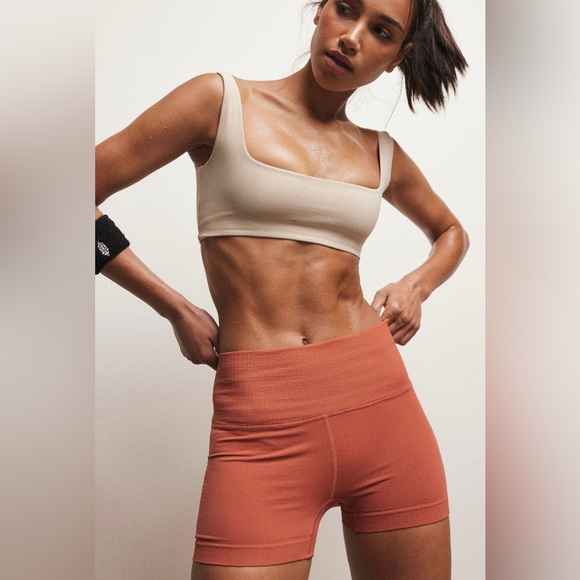 Free People Pants - 🧡NWOT FREE PEOPLE GOOD KARMA RUNNING SHORTS